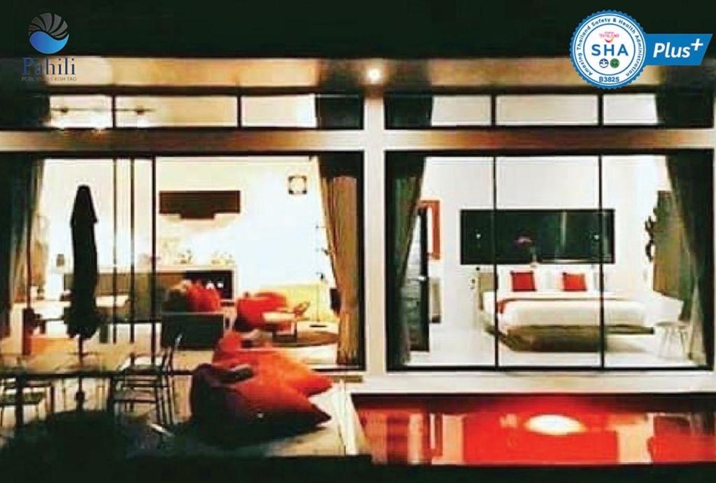 Postel nebo postele na pokoji v ubytování Pahili Pool Villas Koh Tao - SHA Plus