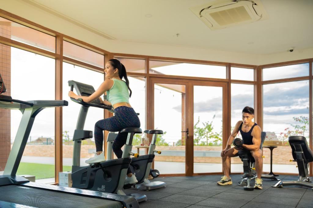 Fitness centrum a/nebo fitness zařízení v ubytování Modala Beach Resort