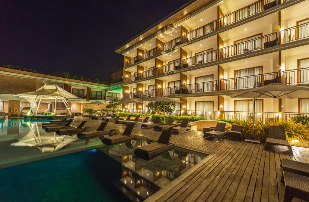 Bazén v ubytování Modala Beach Resort nebo v jeho okolí