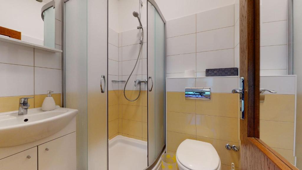 Kúpeľňa v ubytovaní Villa Ivanišević
