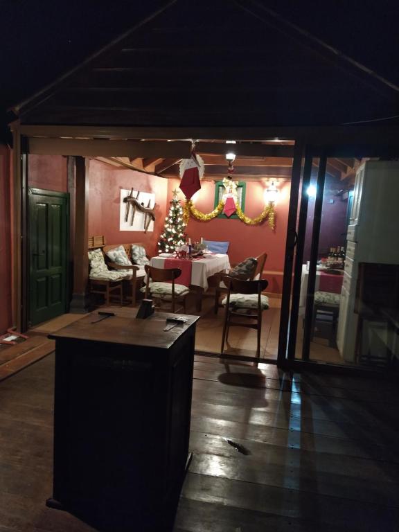 A seating area at Casa Eremia