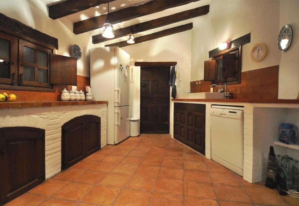 Kuchyň nebo kuchyňský kout v ubytování Finca Los Monteros