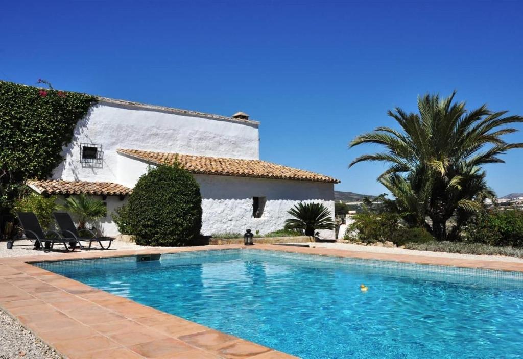 Bazén v ubytování Finca Los Monteros nebo v jeho okolí