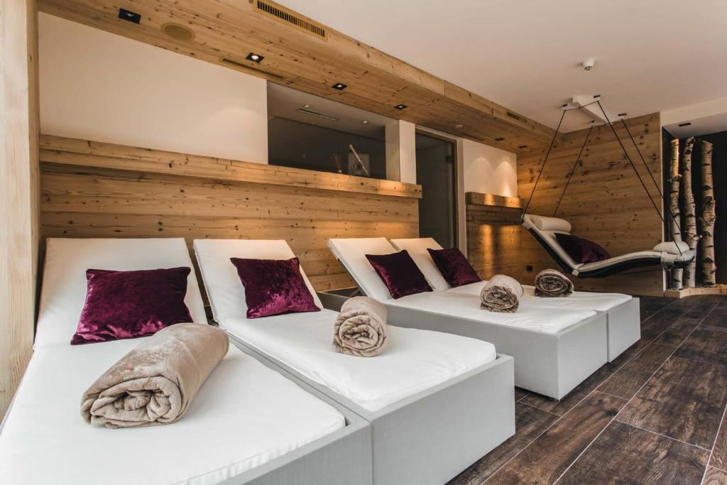 Posezení v ubytování Hotel Bergblick 4 Sterne Superior
