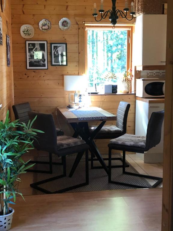 Kuchyň nebo kuchyňský kout v ubytování Chalet Holmen