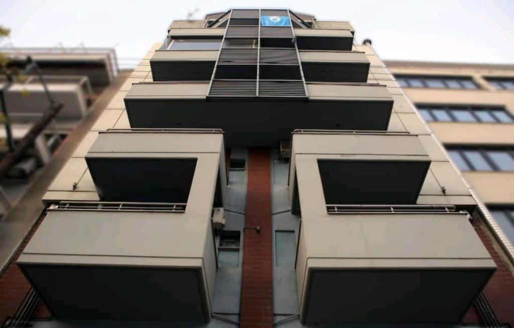 Budynek, w którym mieści się apartament