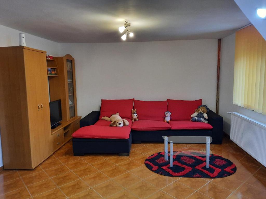 Posezení v ubytování Casa Alex