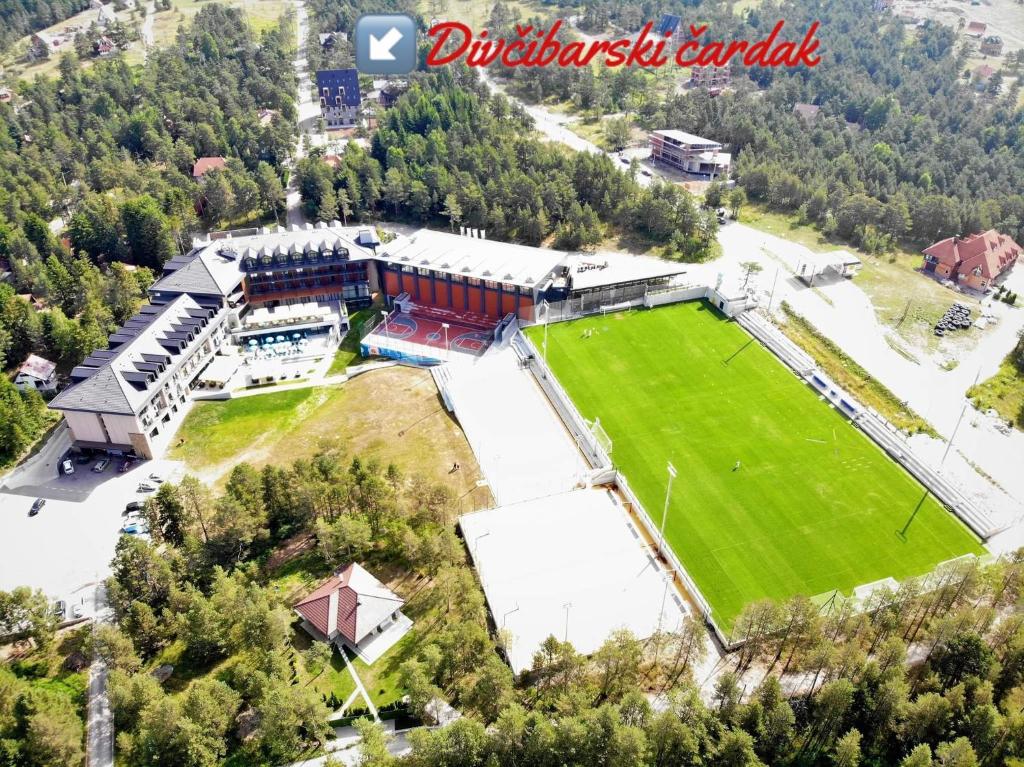 Budova, kde se apartmán nachází