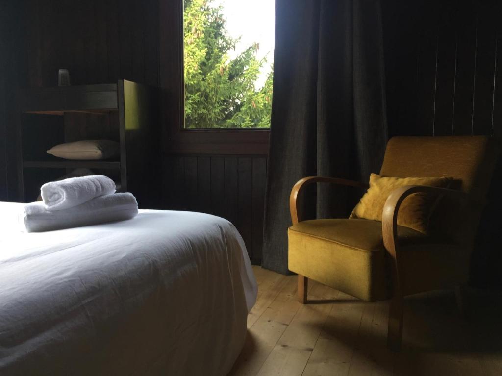 Postel nebo postele na pokoji v ubytování Do-Minus Boutique Home & Private SPA Cà Pedrot Mountain Cottage
