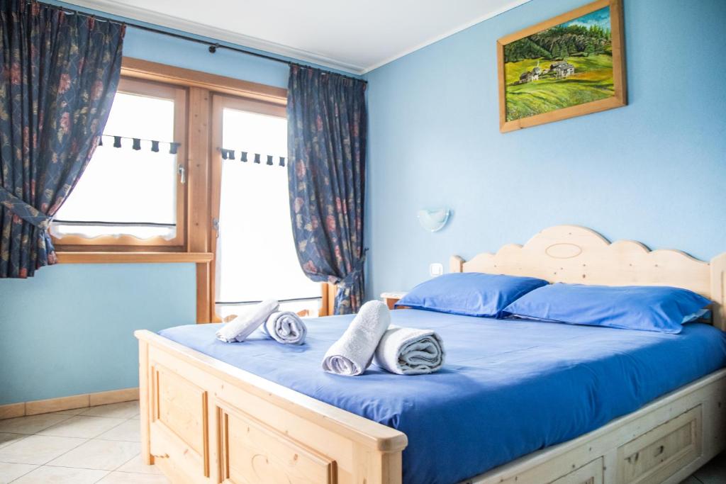 Postel nebo postele na pokoji v ubytování Chalet Sisters