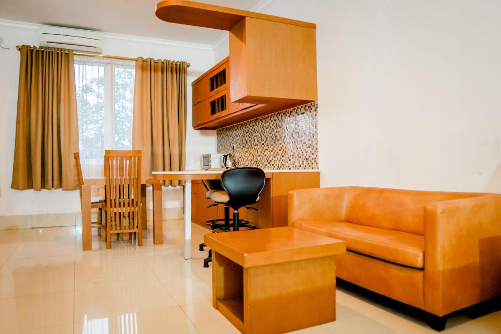 Posezení v ubytování HOTEL & WISMA BINTANG JADAYAT