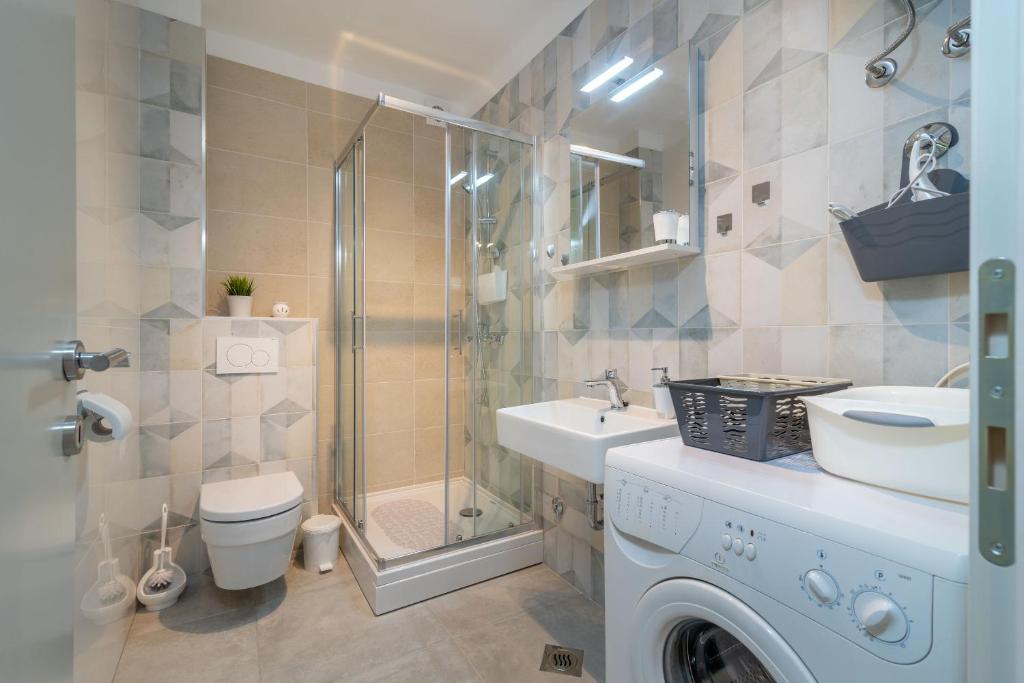 Kúpeľňa v ubytovaní House POLUS