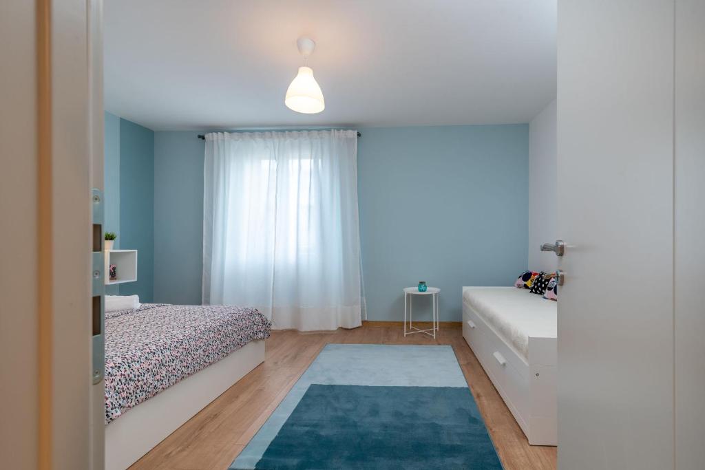 Posteľ alebo postele v izbe v ubytovaní House POLUS