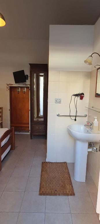 Kúpeľňa v ubytovaní Albergo Avalon