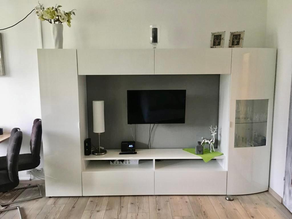 TV a/nebo společenská místnost v ubytování Apartment Domizil Maria