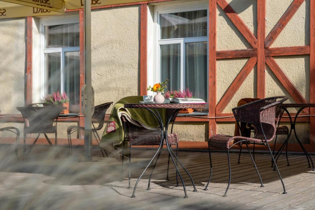 Posezení v ubytování Verevi Motel