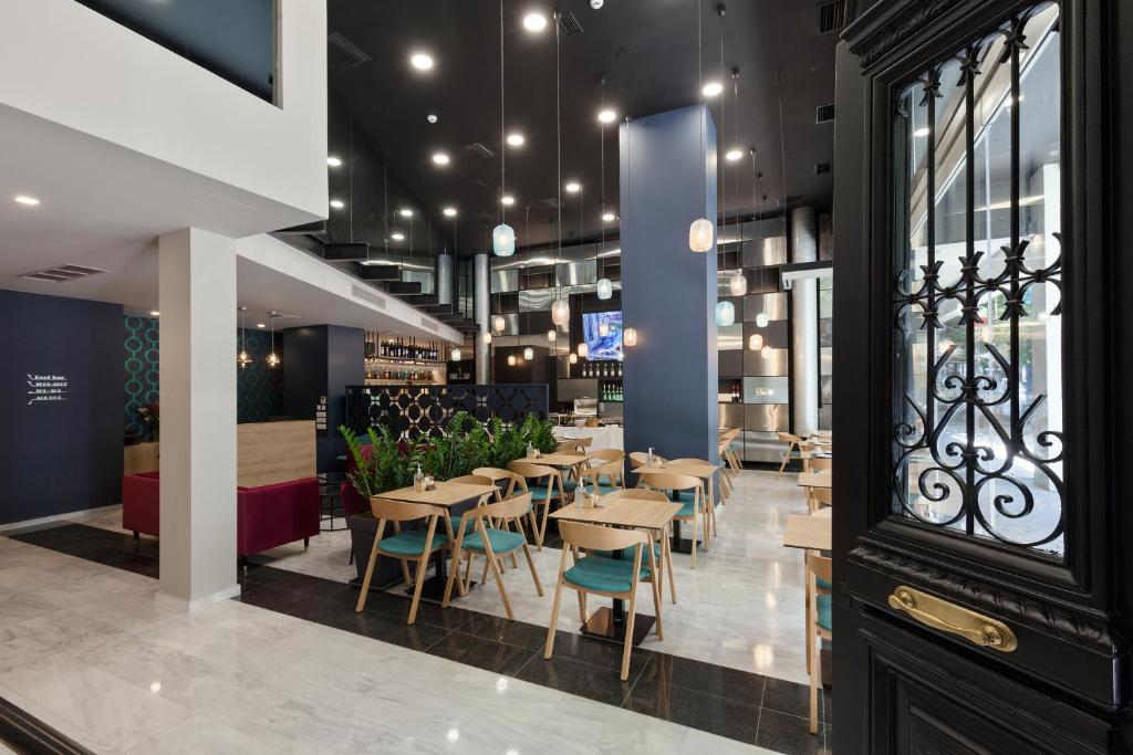 Restaurace v ubytování Trendy Hotel by Athens Prime Hotels