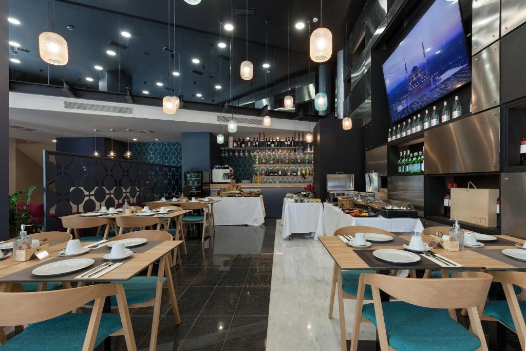 Restaurace v ubytování Trendy Hotel by Athens Prime Hotels
