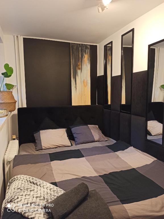 Posteľ alebo postele v izbe v ubytovaní Studio Park Śląski Katowice/Chorzów