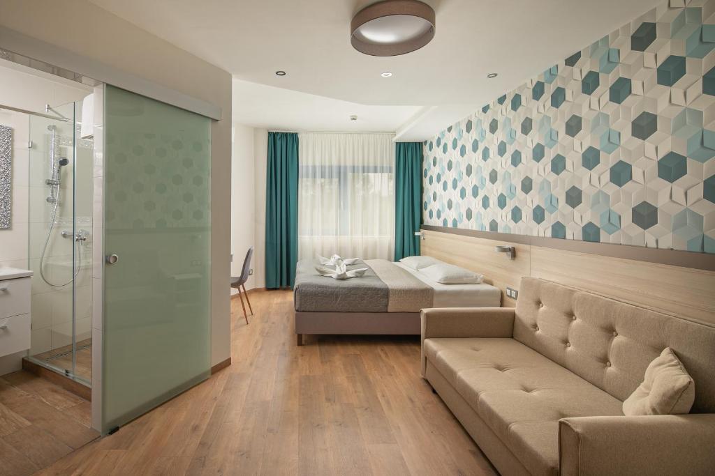 Posezení v ubytování Kristály Hotel