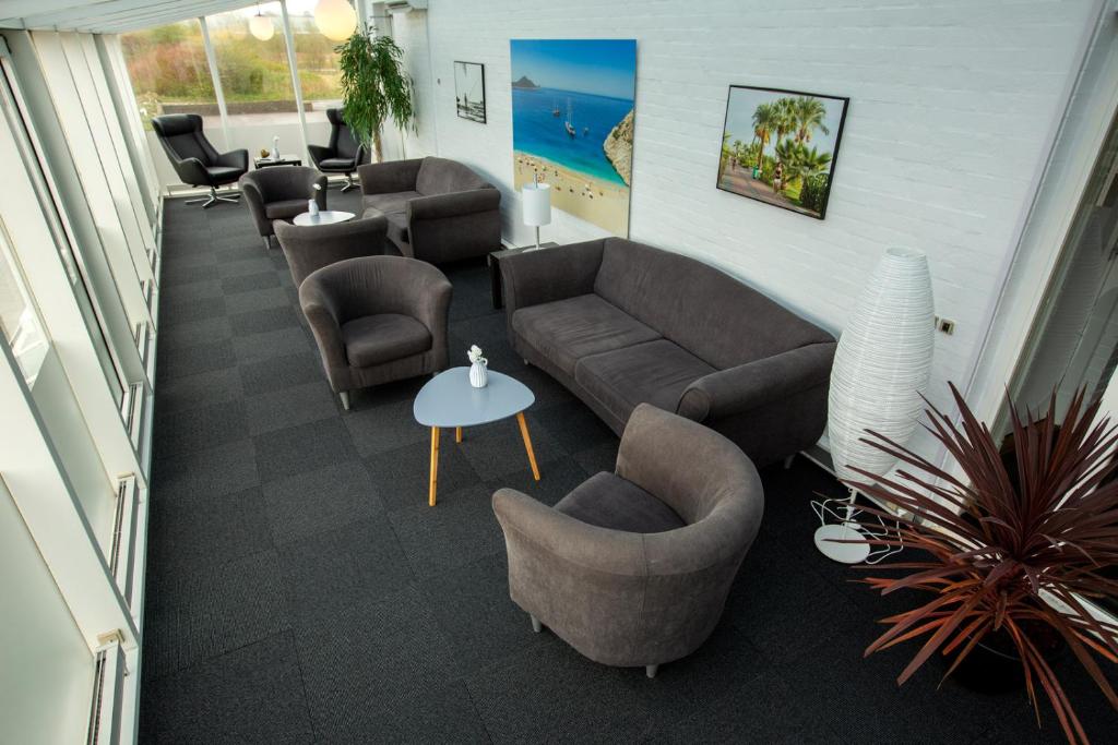 Posezení v ubytování Dolphin Hotel Herning