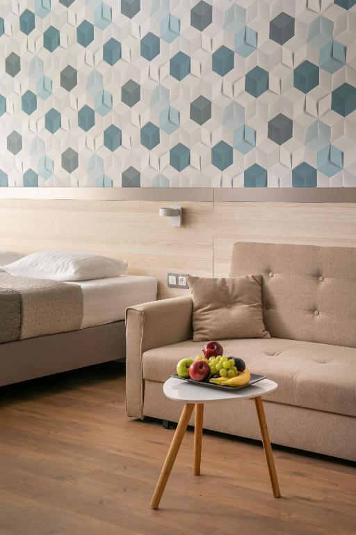 Posezení v ubytování Kristály Hotel
