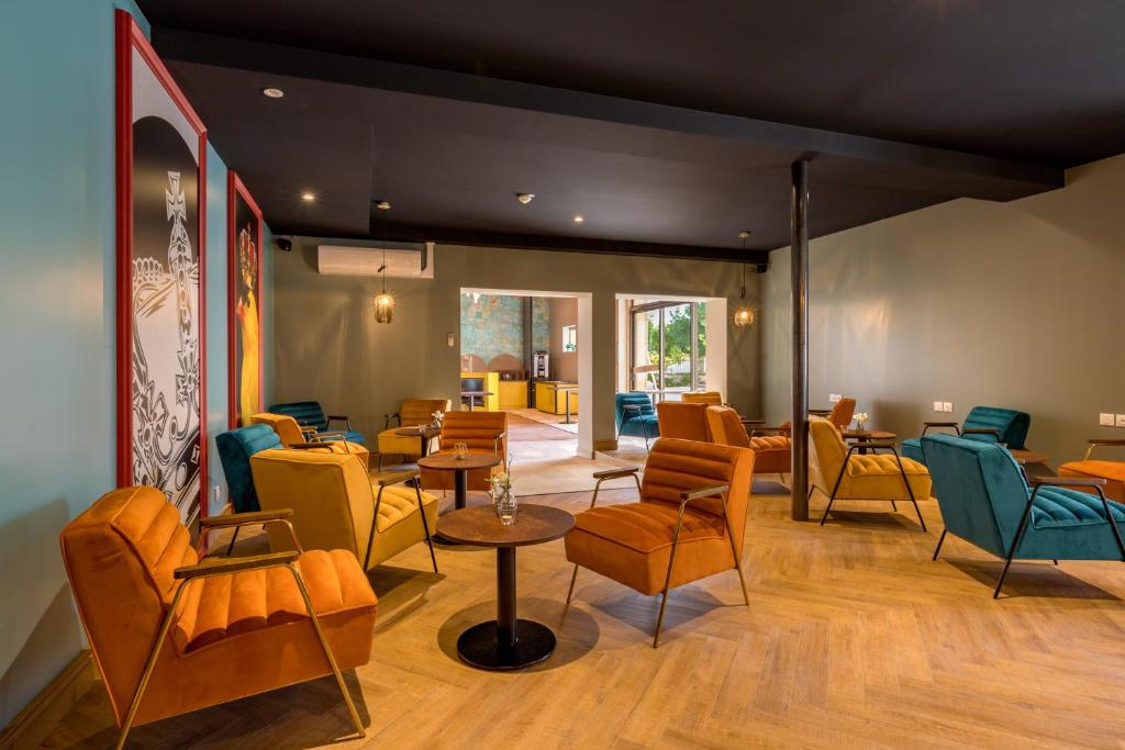 Posezení v ubytování ibis Styles Dijon Sud Domaine De Beauregard 21600 Longvic