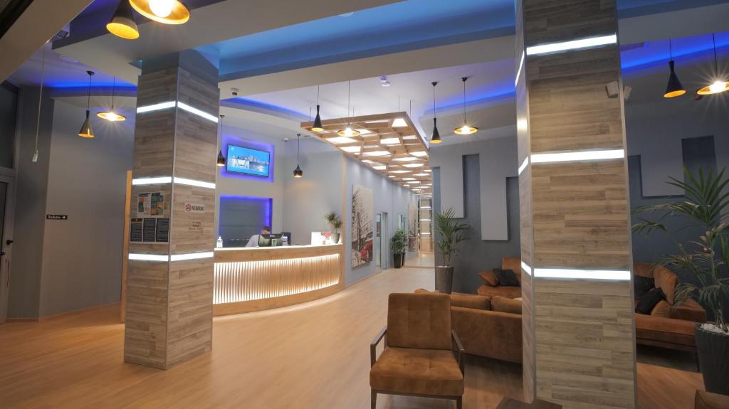 Vestíbul o recepció de Granda Hotel