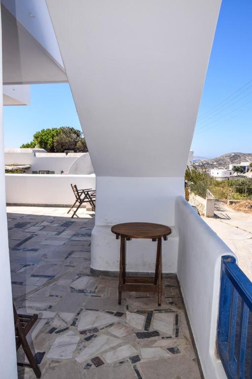 Balkón nebo terasa v ubytování Hotel Kastelakia Mykonos