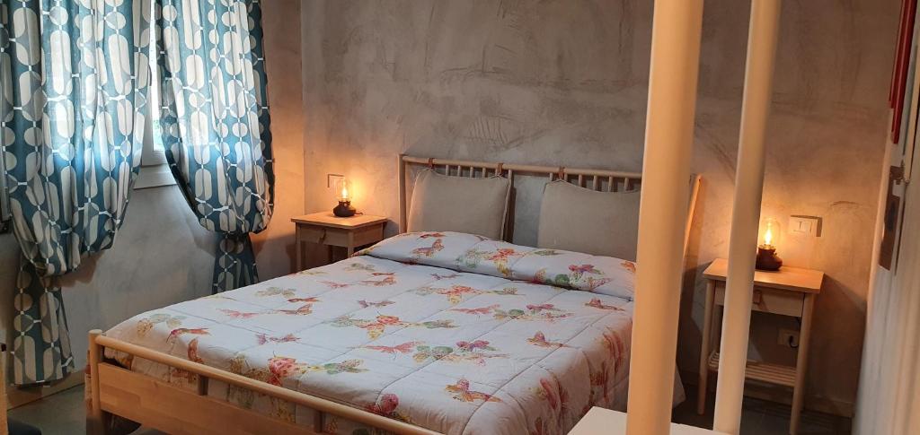 Postel nebo postele na pokoji v ubytování Affittacamere Borgo Sabbionara