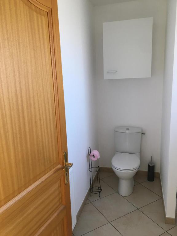 Koupelna v ubytování Gîte des Landes