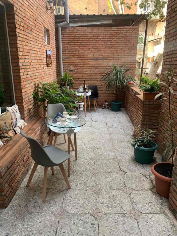 Patio nebo venkovní prostory v ubytování Griboedov 13