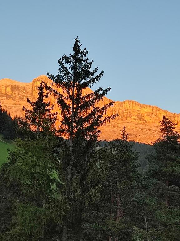 Nespecifikovaný výhled na hory nebo výhled na hory při pohledu z bed and breakfast