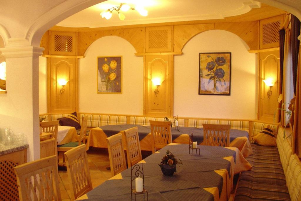 Posezení v ubytování Pension Sunnbichl