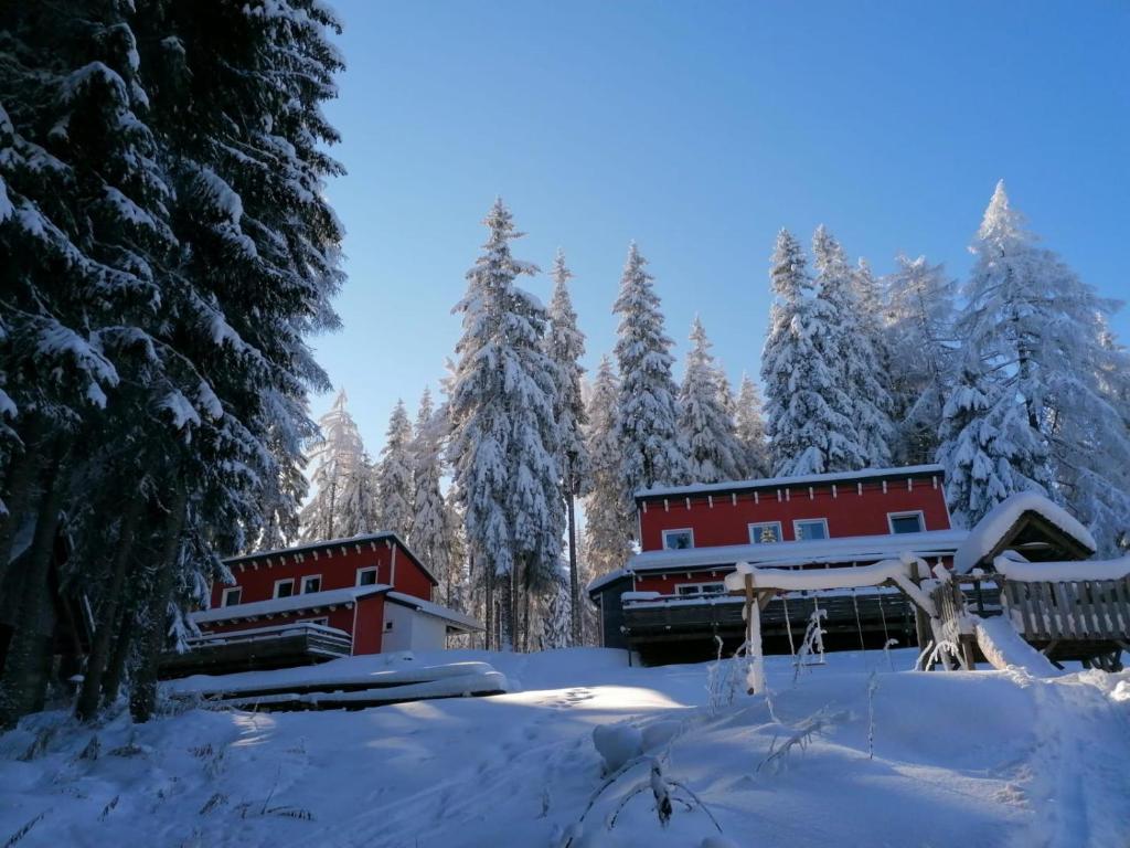 Chalet Hebalm v zimě