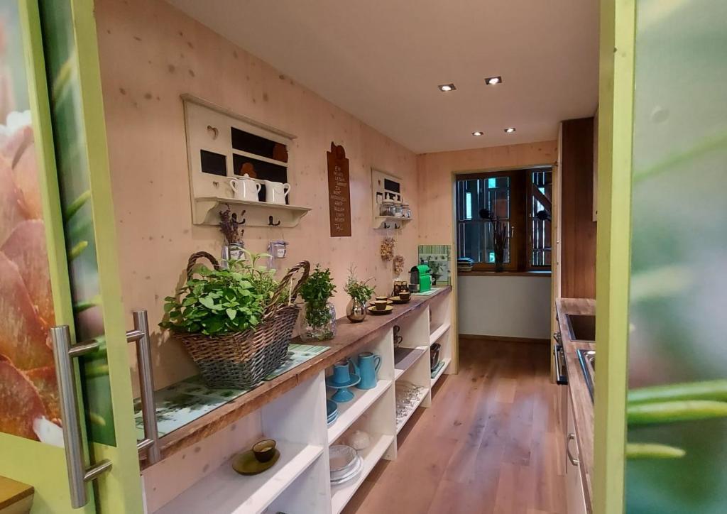 A kitchen or kitchenette at Exklusives Loft "Auszeit für2"
