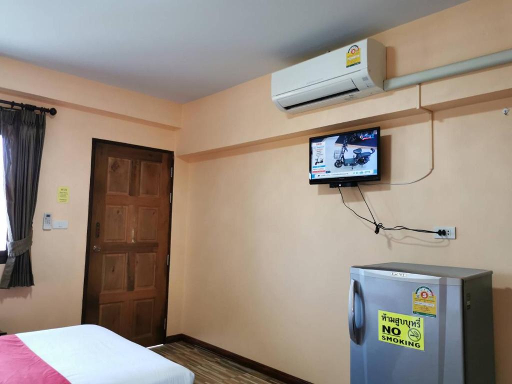 TV a/nebo společenská místnost v ubytování Bankaina