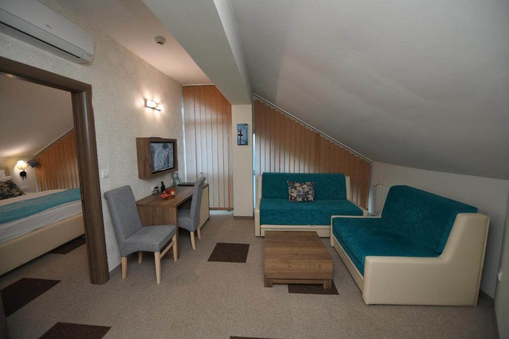 Posezení v ubytování Hotel Kole
