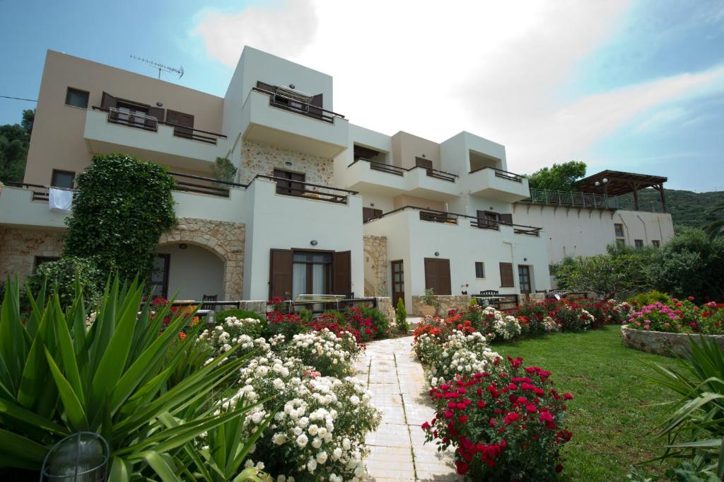 Zahrada ubytování Kavousi Resort