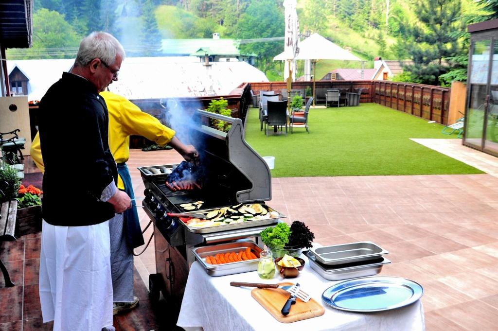 Attrezzature per barbecue disponibili per gli ospiti dell'affittacamere