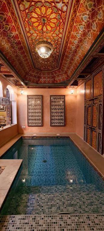 Bassenget på eller i nærheten av Riad l'Escale de Marrakech