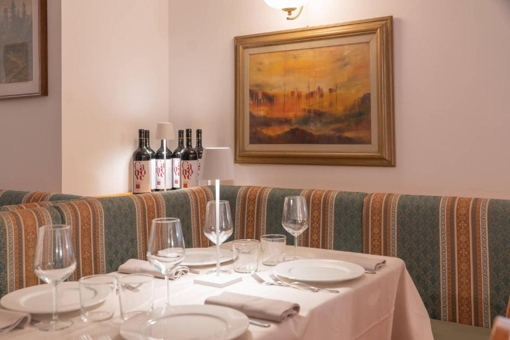 Nápoje v ubytovaní Hotel Posta