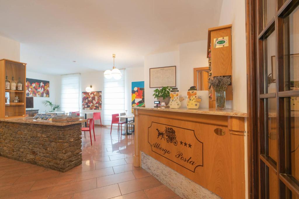 Kuchyňa alebo kuchynka v ubytovaní Hotel Posta