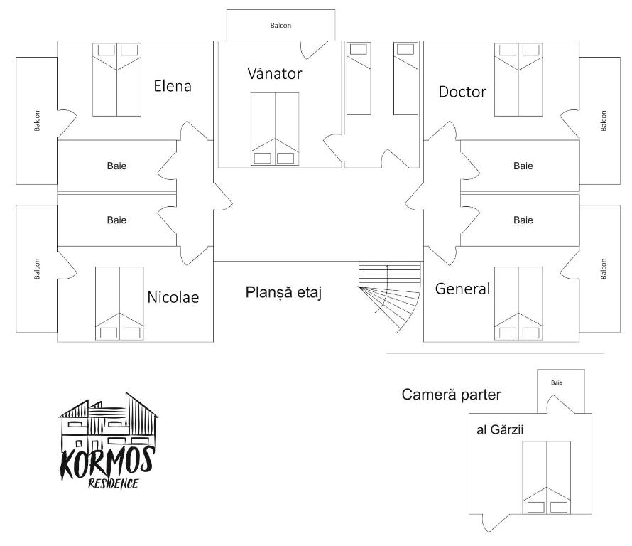 Kormos Residence - Tweepersoonskamer