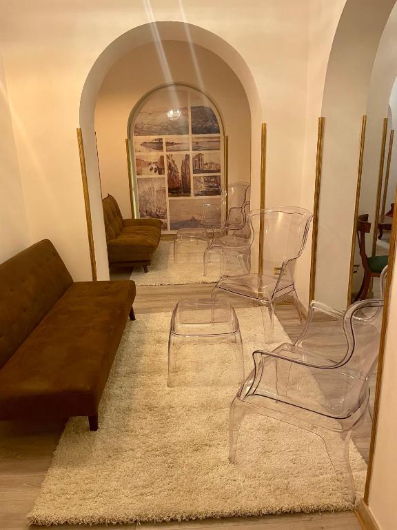 Posezení v ubytování DCBoutiqueHotel