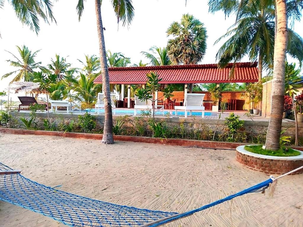 Zahrada ubytování Wellé Wadiya Beach Villa
