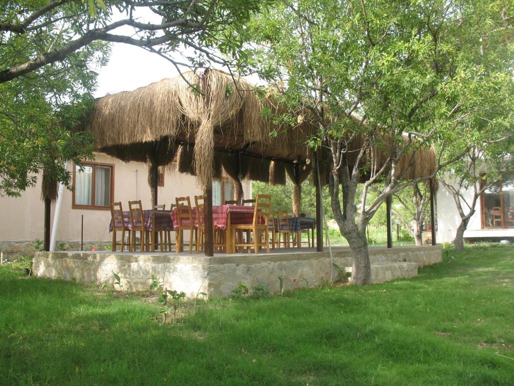 Zahrada ubytování Karia Apart&Pension
