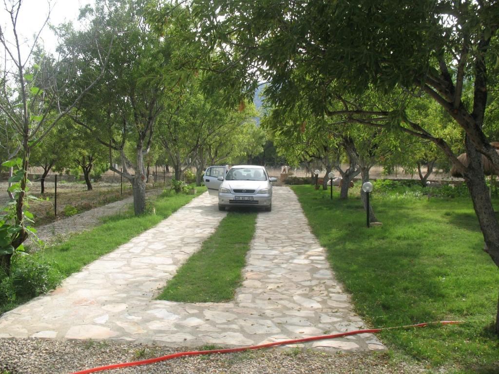 Zahrada ubytování Karia Apart&Pension