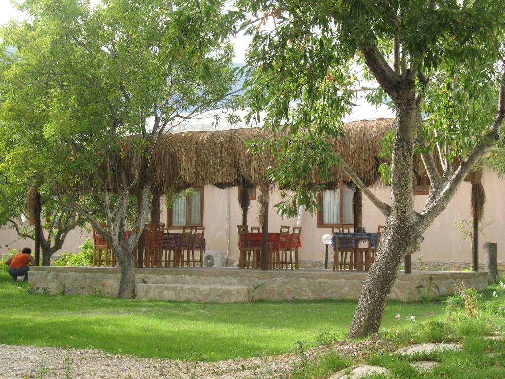 Zahrada ubytování Karia Apart&Pension