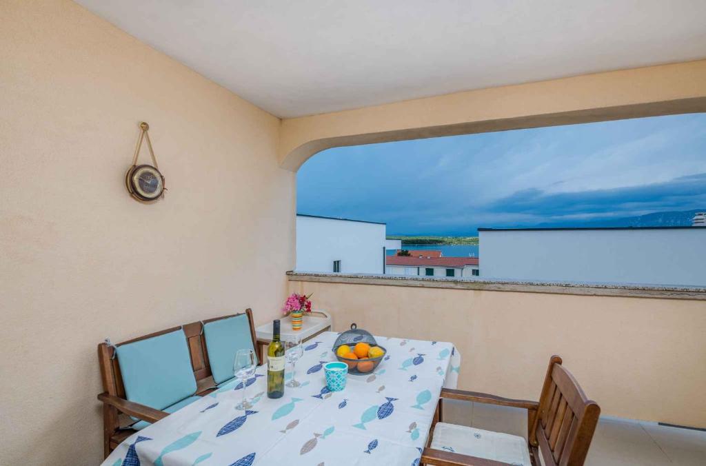 Balkón nebo terasa v ubytování Apartment in Klimno - Insel Krk 41835